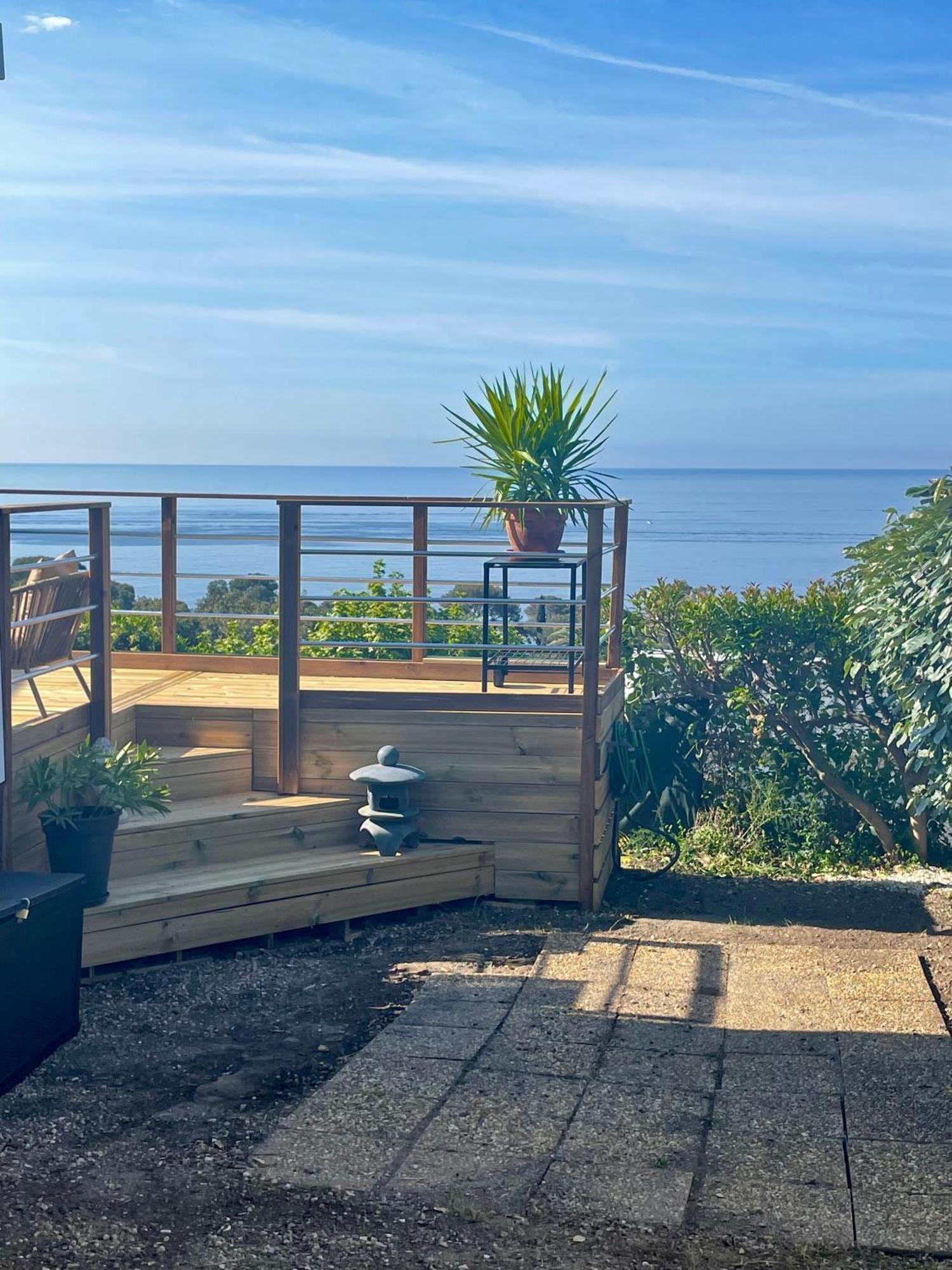 Mobil Home Superbe Vue Mer St Raphael Сен-Рафаэль Экстерьер фото